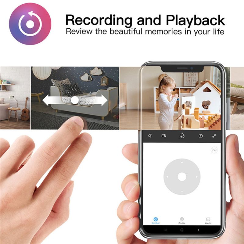 Home Security And Cameras - Essential Indoor Wifi Tuya Camera, Baby