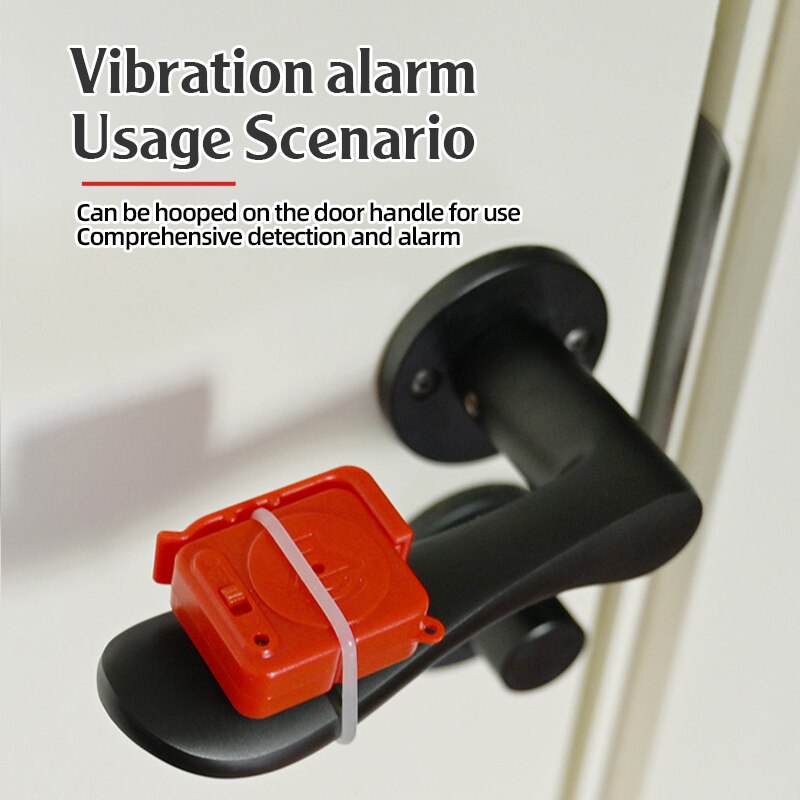 Home Security Doors - KERUI Wireless Vibration Alarm Sensors 120dB