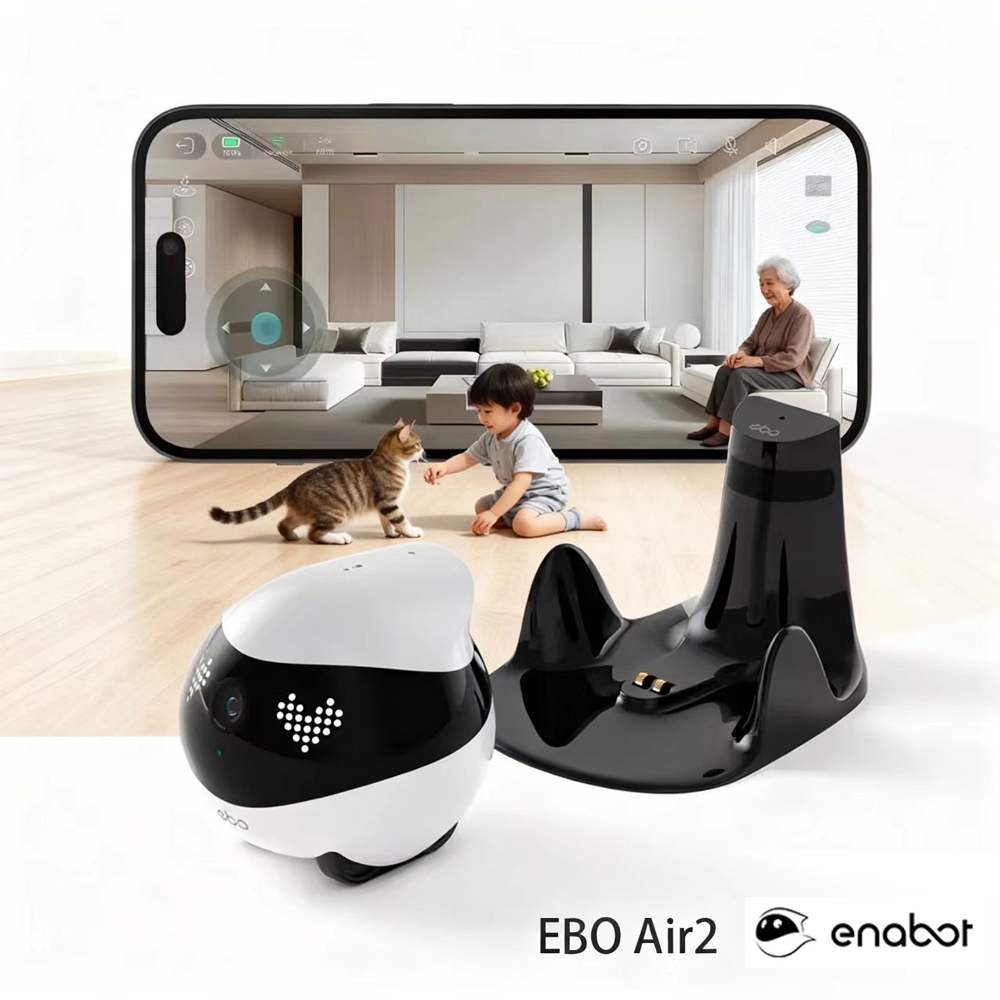Enabot EBO AIR 2 Companion Rob - đánh giá và giá Home Security Robot