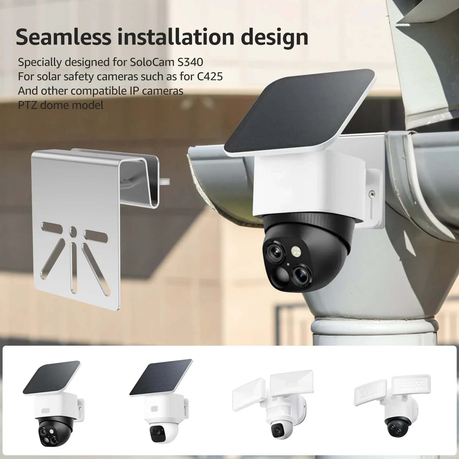2Pcs Wall Mount Gutter Bracket - đánh giá và giá Home Security Eufy