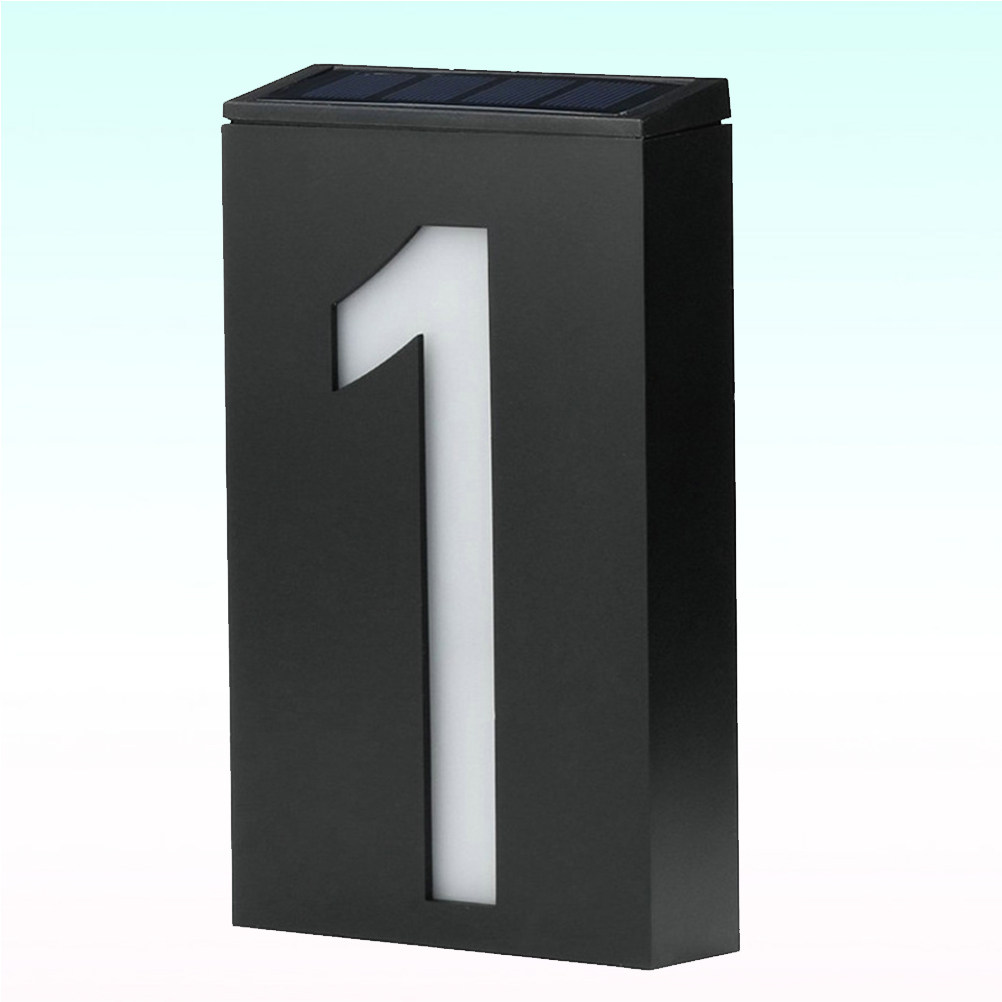 Solar Power Number 1 LED Doorp - đánh giá và giá Home Security Doors