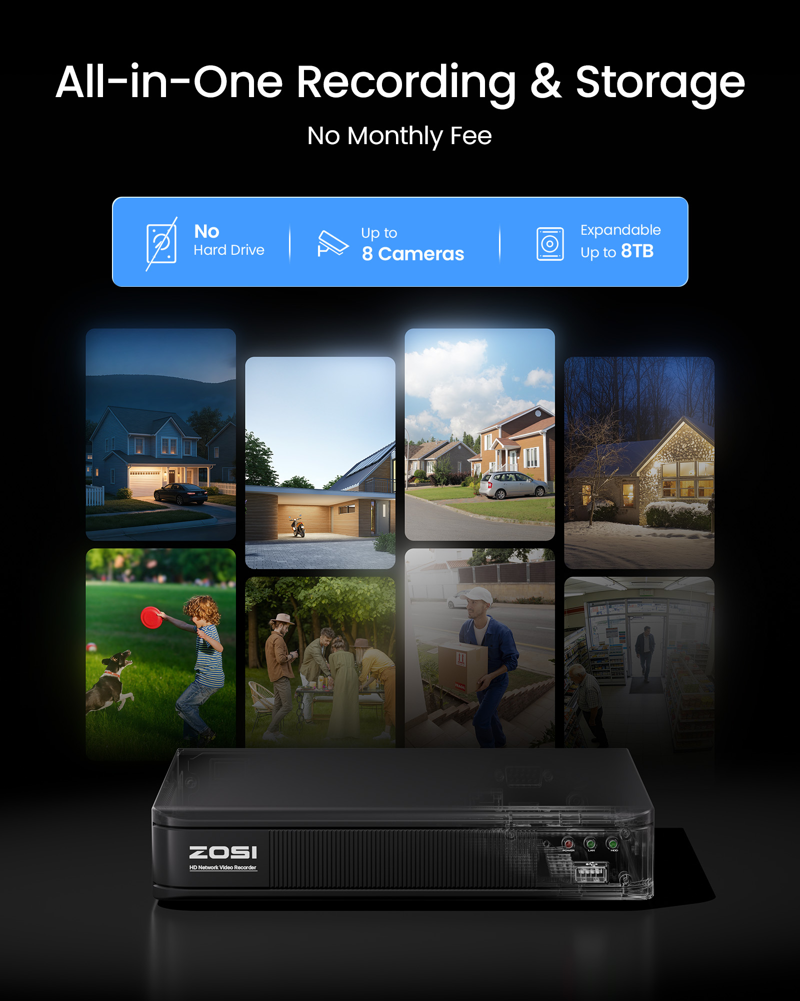 ZOSI 3K Lite Wired CCTV Securi - đánh giá và giá Home Security And Cameras