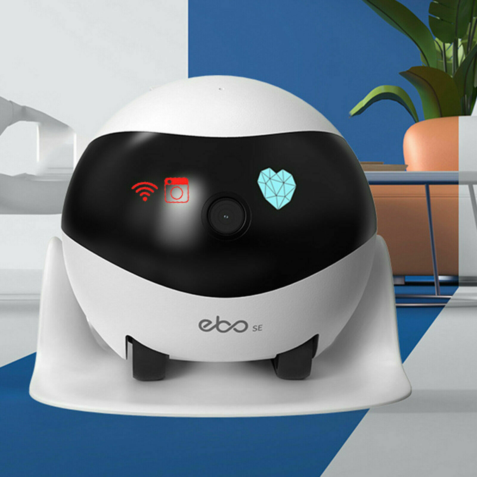 EBO SE Smart Home Robot Compan - đánh giá và giá Home Security Robot