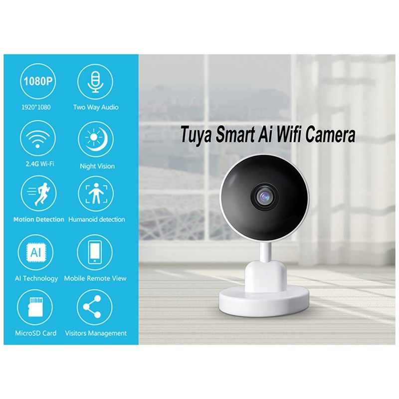 Essential Indoor Wifi Tuya Cam - đánh giá và giá Home Security And Cameras