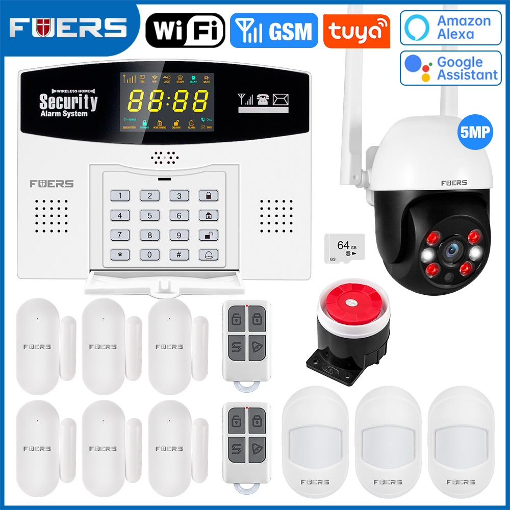 Fuers Tuya Smart Alarm System  - đánh giá và giá Home Security Phone Number