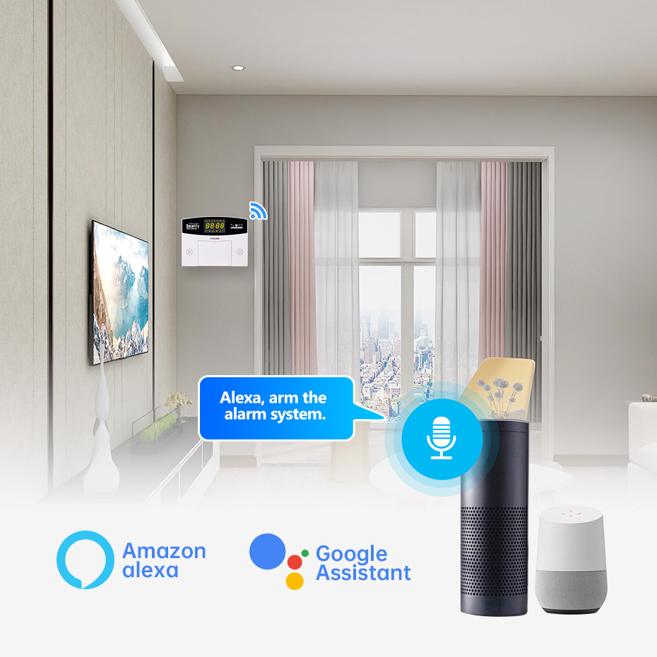 Fuers Tuya Smart Alarm System  - đánh giá và giá Home Security Phone Number