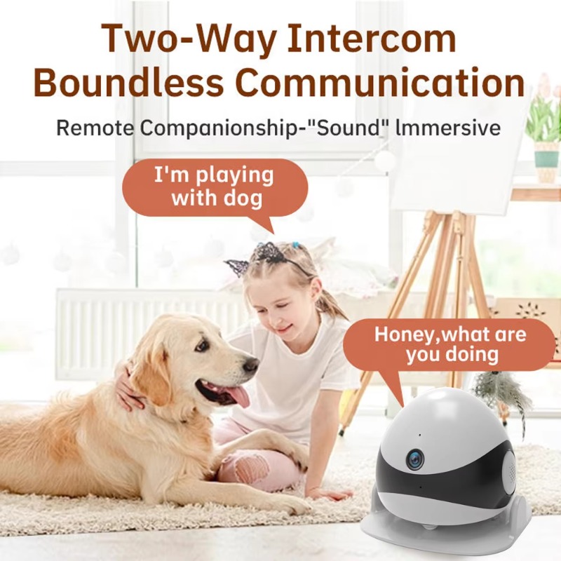 Wireless 2K HD Mobile Pet Comp - đánh giá và giá Home Security Robot