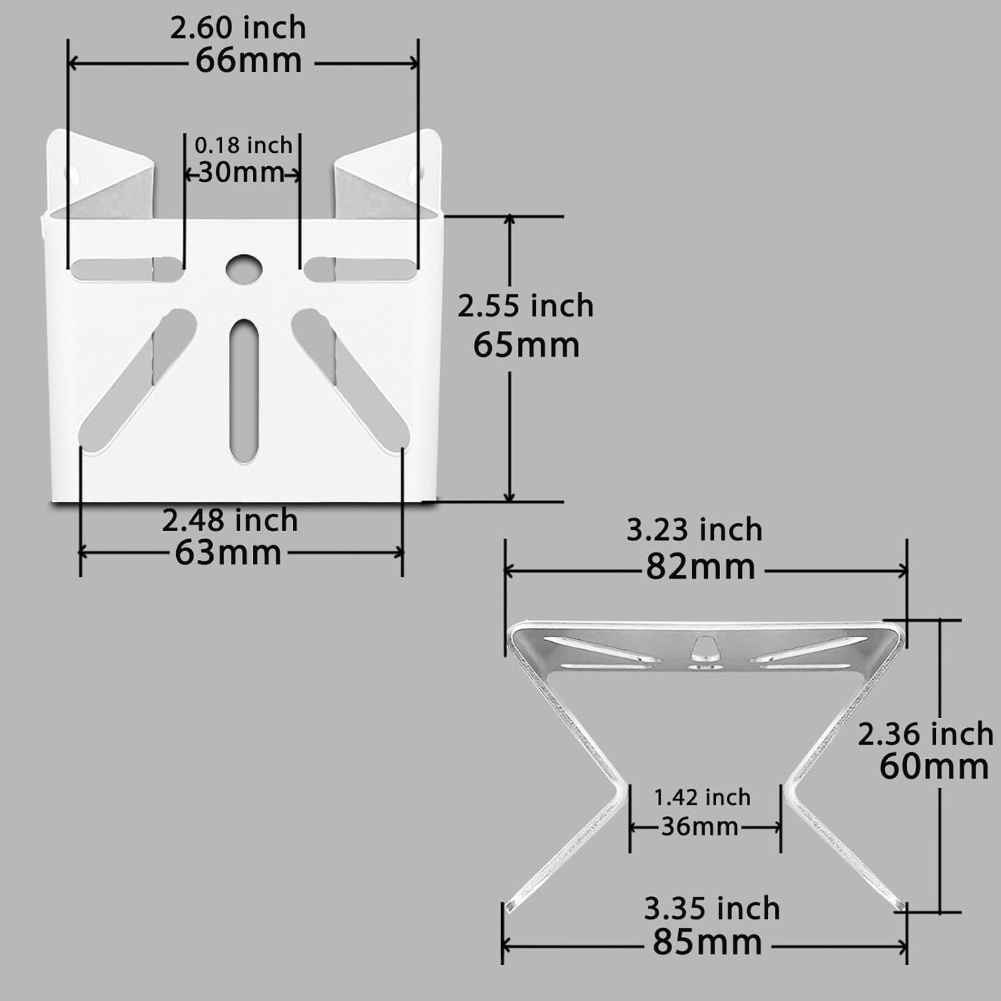 White Corner Mount Bracket for - đánh giá và giá Home Security Eufy
