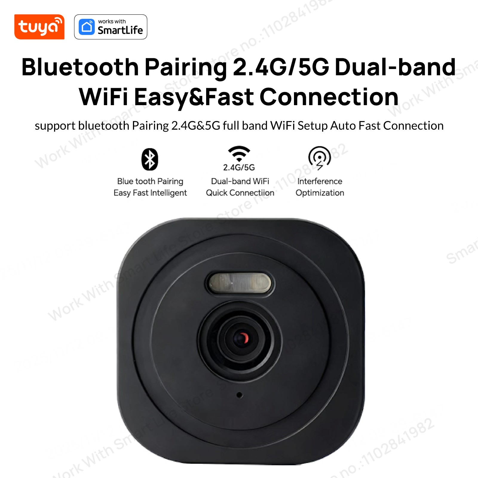 3MP 2K Tuya Window Camera,2.4G - đánh giá và giá Home Security Robot