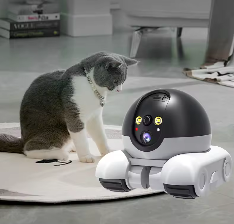 Wireless Dual Lens Robot Camer - đánh giá và giá Home Security Robot