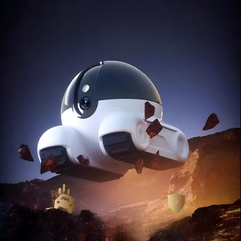Wireless Dual Lens Robot Camer - đánh giá và giá Home Security Robot