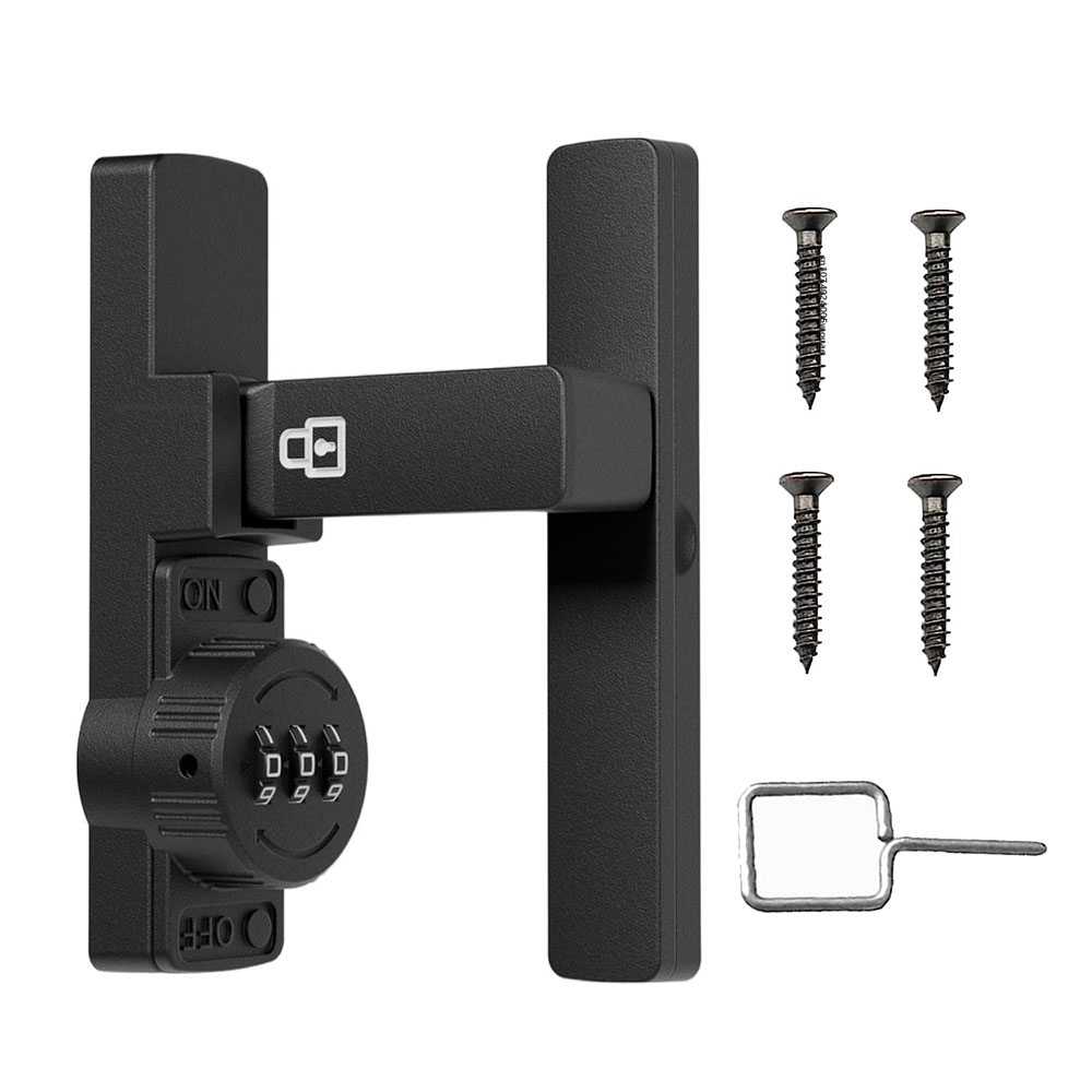 Security Barn Door Lock 3-Digi - đánh giá và giá Home Security Doors