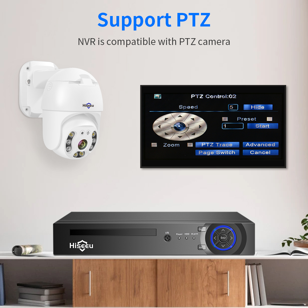 Hiseeu 4CH 10CH 16CH 4K 8MP 5M - đánh giá và giá Home Security And Cameras