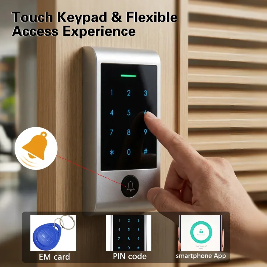 Advanced WIFI Remote Control T - đánh giá và giá Home Security Doors