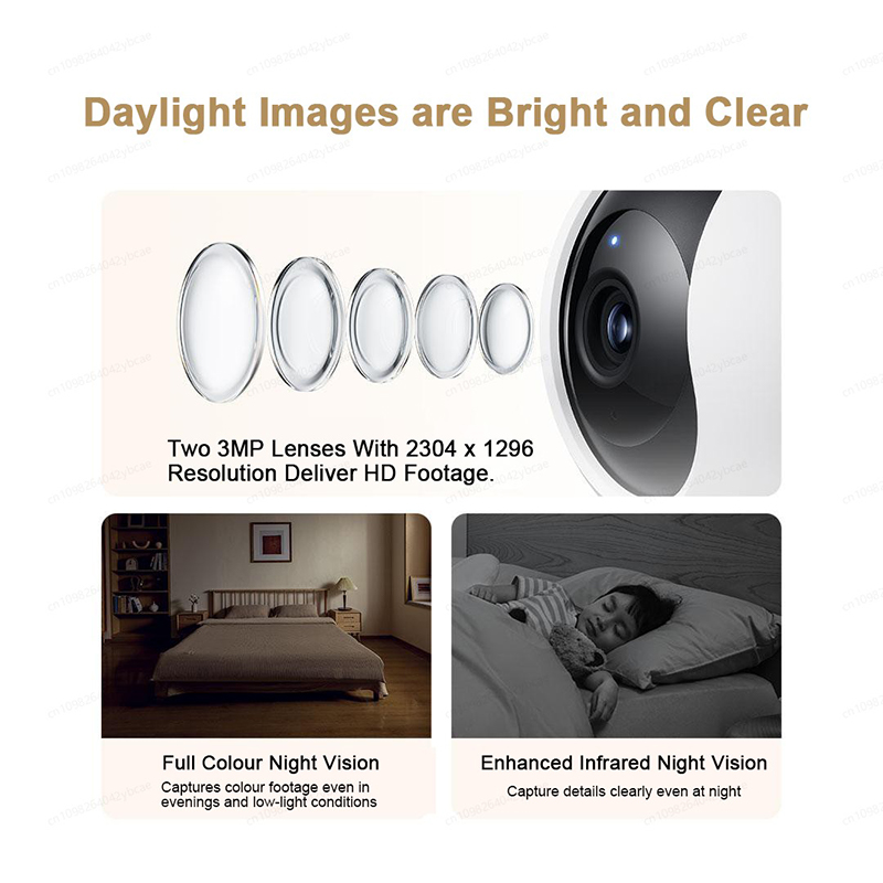 XIAOMI Smart Camera C300 Dual  - đánh giá và giá Xiaomi Home Security 360