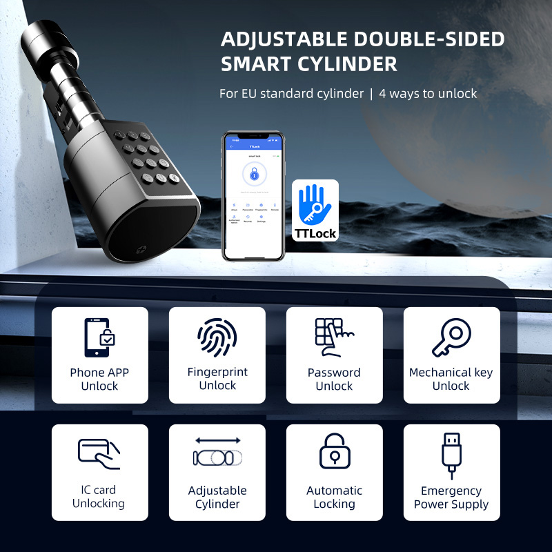 Smart Euro Cylindrical Door Lo - đánh giá và giá Home Security Services