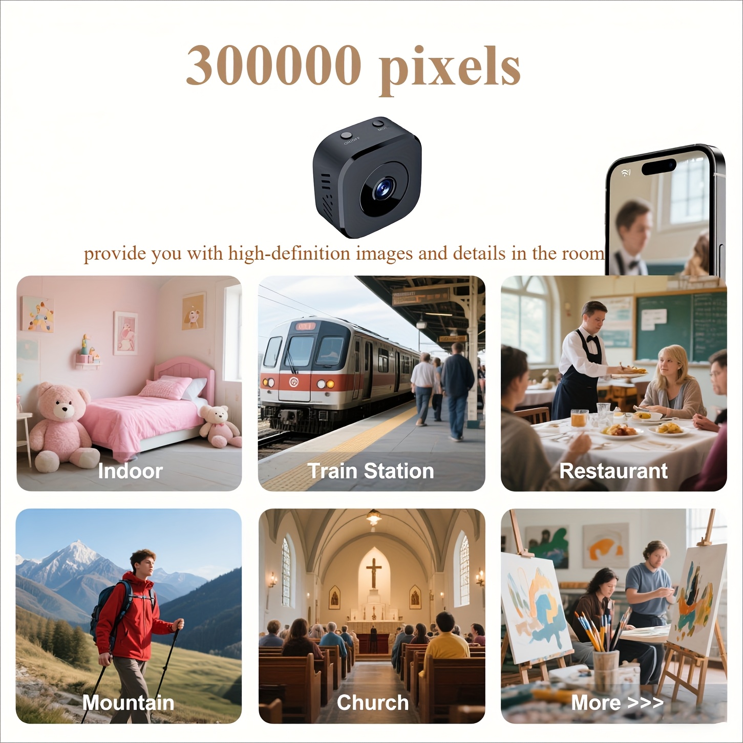 1080P HD Mini WiFi Camera Indo - đánh giá và giá Home Security And Cameras