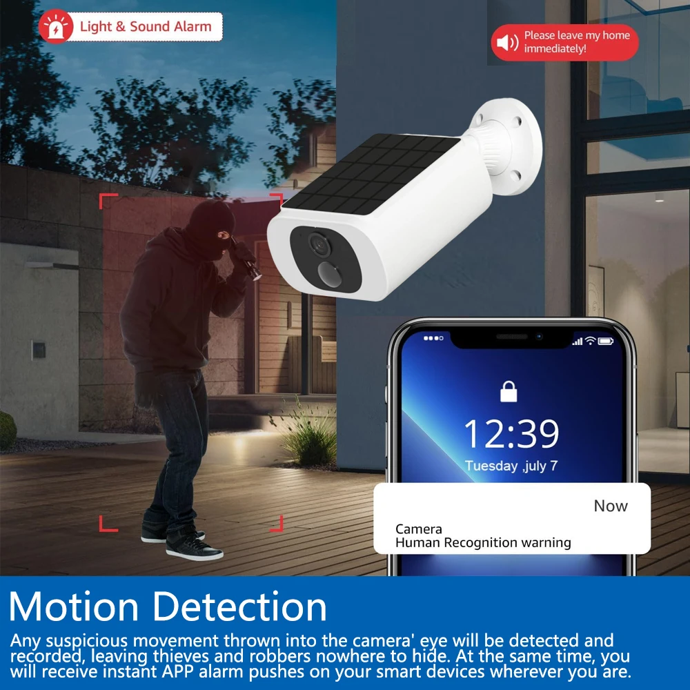 Tuya 5MP Solar Security Camera - đánh giá và giá Home Security Services
