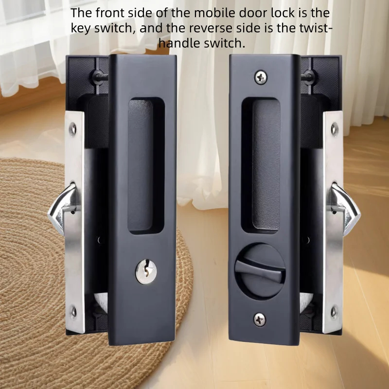 Heavy-Duty Black Sliding Door  - đánh giá và giá Home Security Doors