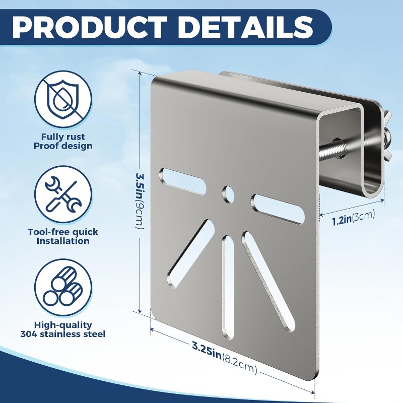 No Drill Stainless Steel Gutte - đánh giá và giá Home Security Eufy